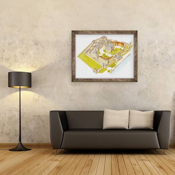 Tablou inramat - Fernando Aznar Cenamor - Turnul Londrei. London, 60 x 80 cm - 2- Roveli