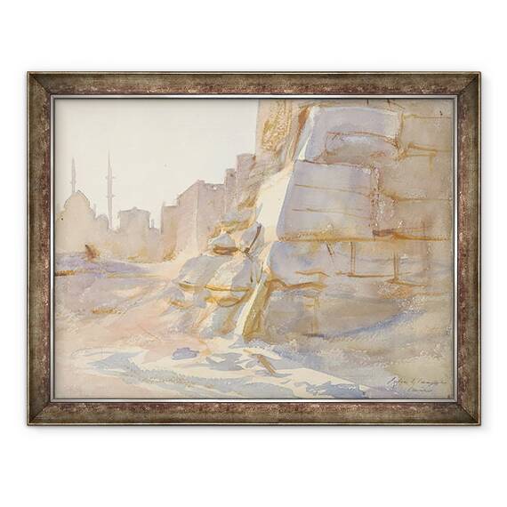 Tablou inramat - John Singer Sargent - Cairo, 60 x 80 cm - - Roveli