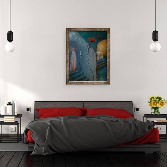 Tablou inramat - Lee Campbell - Altarul, 60 x 80 cm - 3- Roveli