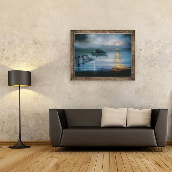 Tablou inramat - Lee Campbell - Lucent, 60 x 80 cm - 2- Roveli