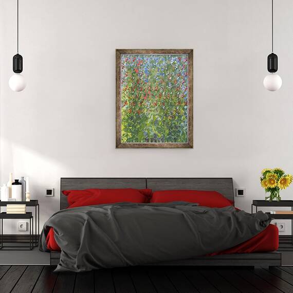 Tablou inramat - Leigh Glover - Mazare dulce, 60 x 80 cm - 3- Roveli