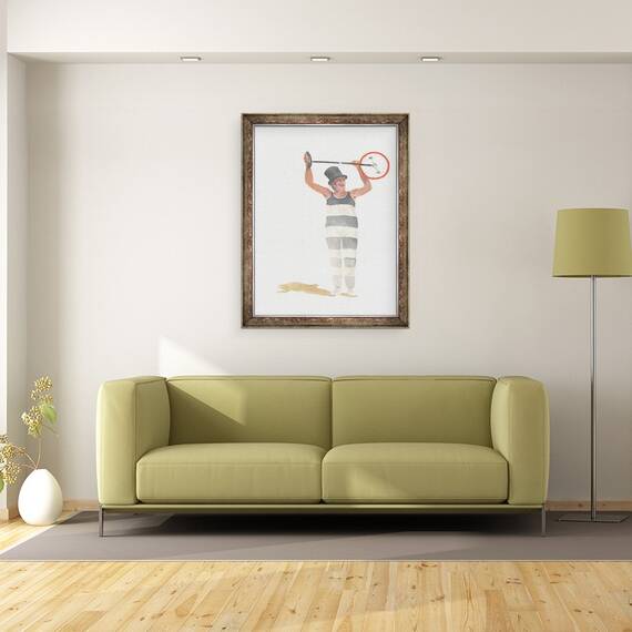 Tablou inramat - Lincoln Seligman - Clovn italian, 60 x 80 cm - 2- Roveli