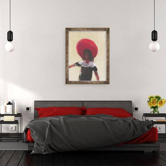 Tablou inramat - Lincoln Seligman - Isabel, 60 x 80 cm - 3- Roveli