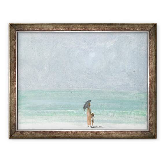 Tablou inramat - Lincoln Seligman - Mama si Copil, 60 x 80 cm - - Roveli