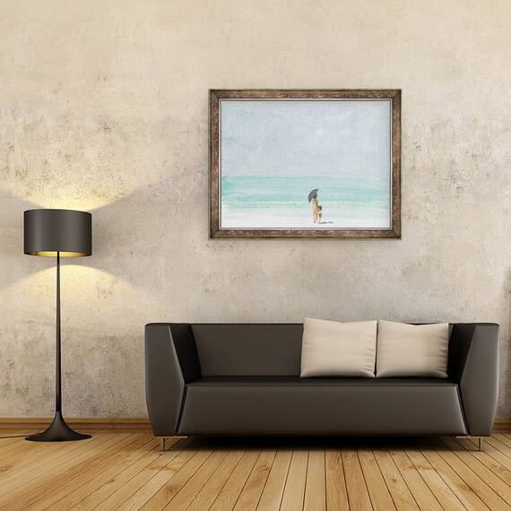 Tablou inramat - Lincoln Seligman - Mama si Copil, 60 x 80 cm - 2- Roveli