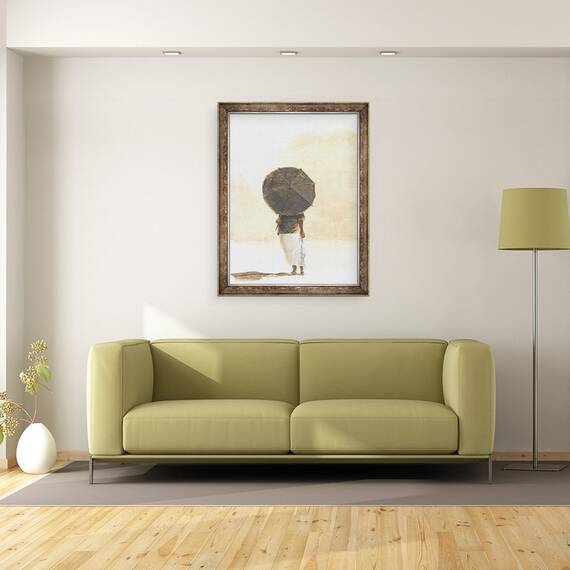 Tablou inramat - Lincoln Seligman - Umbrela & Peste 2, 60 x 80 cm - 2- Roveli
