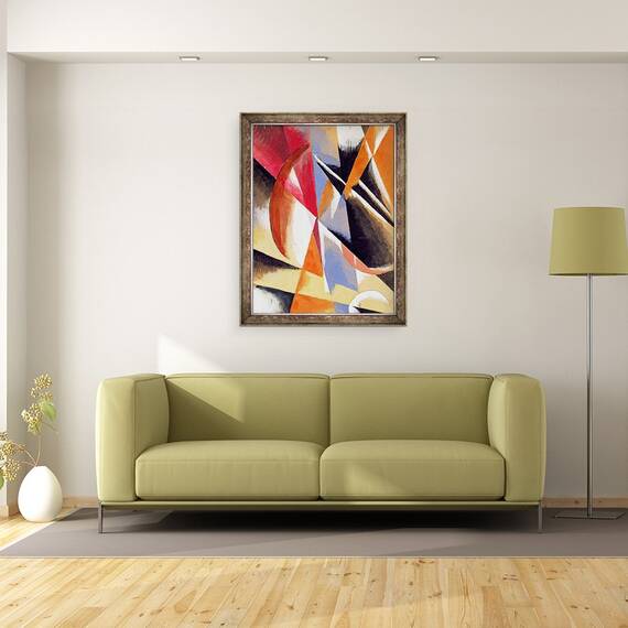Tablou inramat - Lyubov Sergeevna Popova - Compozitie, 60 x 80 cm - 2- Roveli