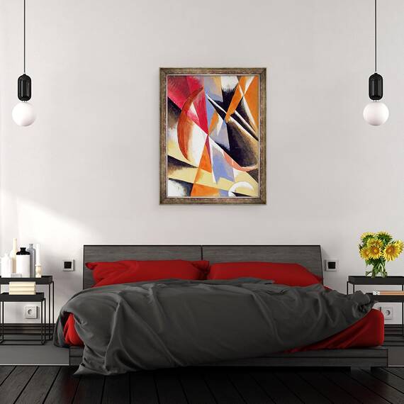 Tablou inramat - Lyubov Sergeevna Popova - Compozitie, 60 x 80 cm - 3- Roveli