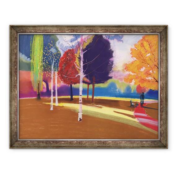 Tablou inramat - Marco Cazzulini - Parcul Victoria, 60 x 80 cm - - Roveli