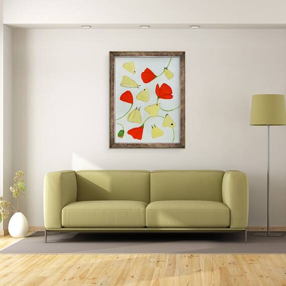 Tablou inramat - Megan Moore - Maci si molii, 60 x 80 cm - 2- Roveli