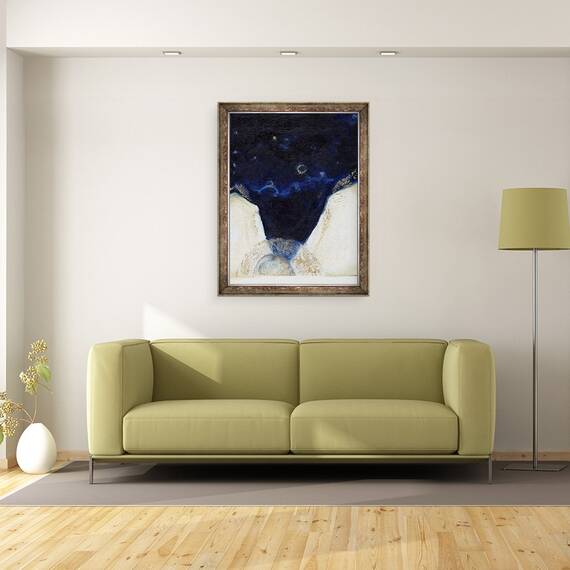 Tablou inramat - Nancy Moniz Charalambous - Noapte ingerul a primit aripile lui 2, 2013, 60 x 80 cm - 2- Roveli