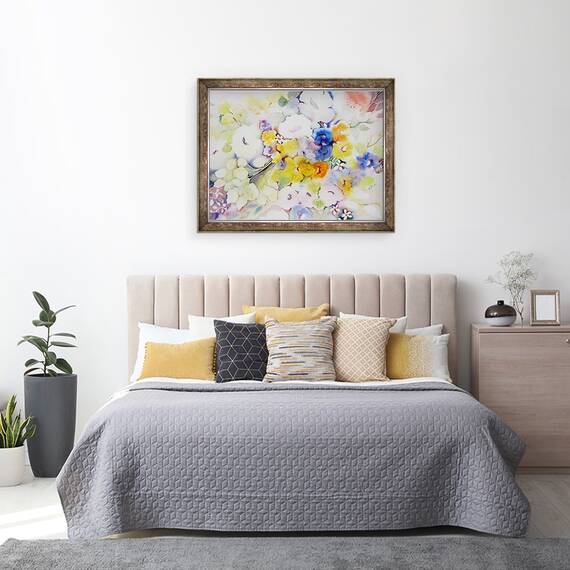 Tablou inramat - Neela Pushparaj - Blossoms II, 60 x 80 cm - 3- Roveli