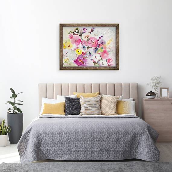 Tablou inramat - Neela Pushparaj - Fara titlu, 60 x 80 cm - 3- Roveli
