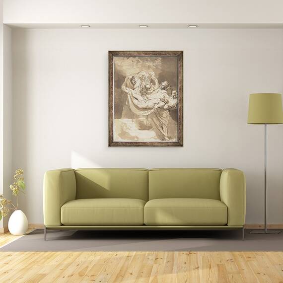 Tablou inramat - Peter Paul Rubens - Depunerea lui Hristos in mormant, 60 x 80 cm - 2- Roveli