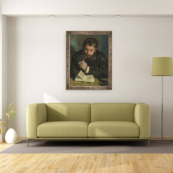 Tablou inramat - Pierre Auguste Renoir - Claude Monet, 60 x 80 cm - 2- Roveli