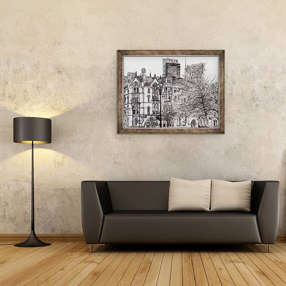 Tablou inramat - Vincent Alexander Booth - Turnul Manchester Beetham, 2007, 60 x 80 cm - 2- Roveli