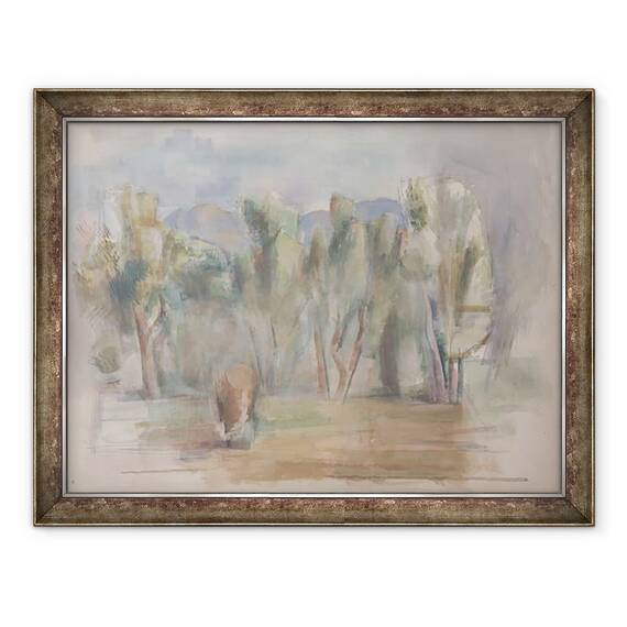 Tablou inramat - Willard Nash - Studiu, 60 x 80 cm - - Roveli