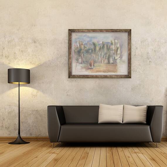 Tablou inramat - Willard Nash - Studiu, 60 x 80 cm - 2- Roveli