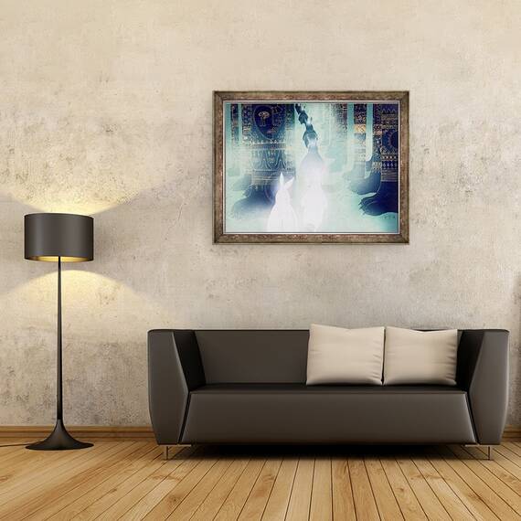 Tablou inramat - Yoyo Zhao - Pelerinaj, 60 x 80 cm - 2- Roveli