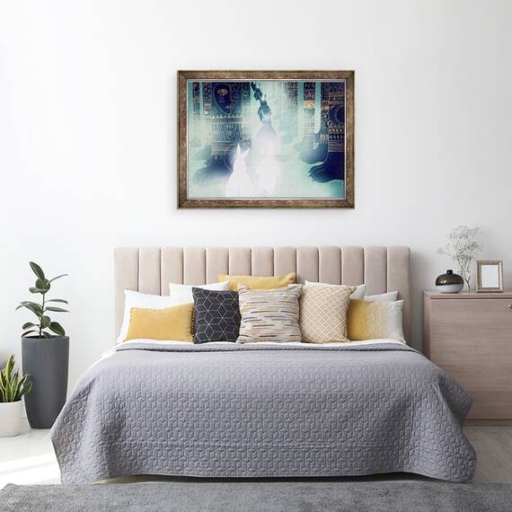 Tablou inramat - Yoyo Zhao - Pelerinaj, 60 x 80 cm - 3- Roveli