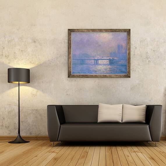 Tablou inramat - Claude Monet - London, 60 x 80 cm - 2- Roveli