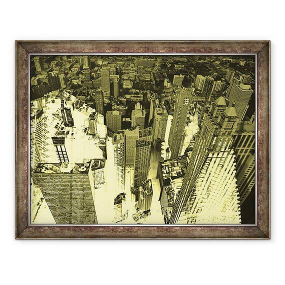 Tablou inramat - David Studwell - Metropolis IV, 60 x 80 cm - - Roveli