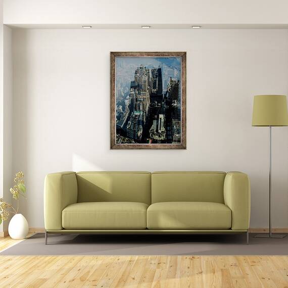 Tablou inramat - David Studwell - Metropolis VII, 60 x 80 cm - 2- Roveli