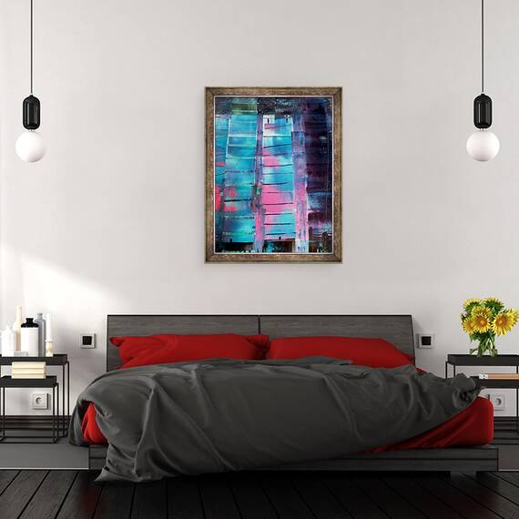 Tablou inramat - David Studwell - Zgarie-nori, 60 x 80 cm - 3- Roveli