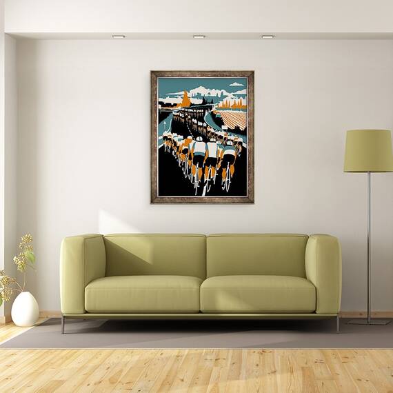Tablou inramat - Eliza Southwood - Echelon, 60 x 80 cm - 2- Roveli