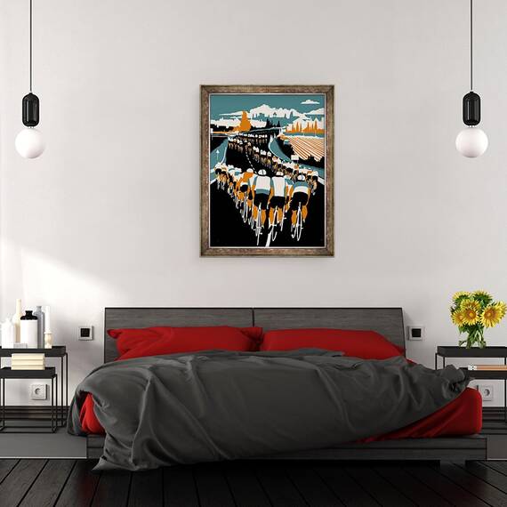Tablou inramat - Eliza Southwood - Echelon, 60 x 80 cm - 3- Roveli