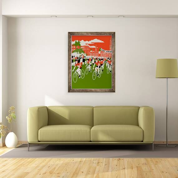 Tablou inramat - Eliza Southwood - Giro, 60 x 80 cm - 2- Roveli