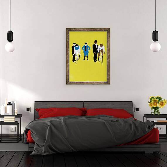 Tablou inramat - Eliza Southwood - MT Galben, 60 x 80 cm - 3- Roveli
