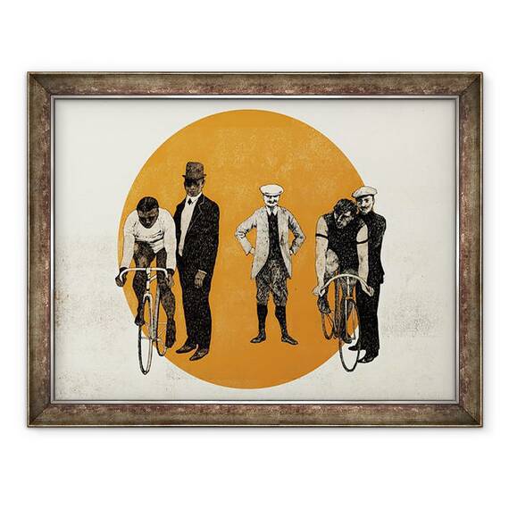 Tablou inramat - Eliza Southwood - Trial Vechi Timp, 60 x 80 cm - - Roveli