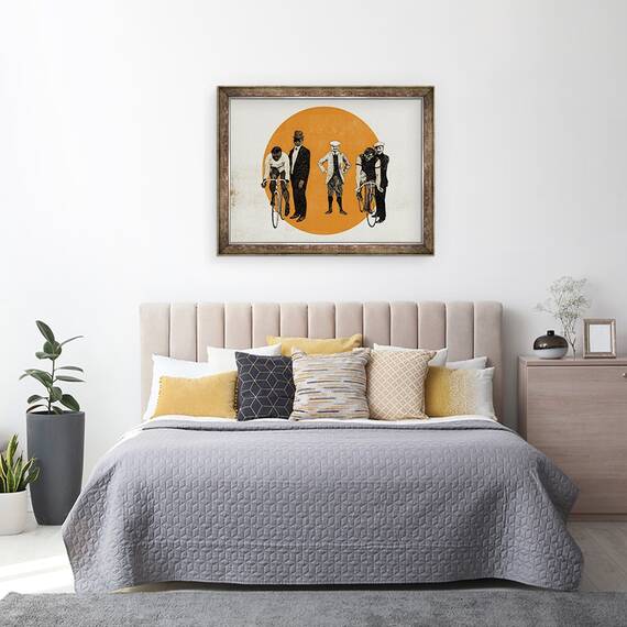 Tablou inramat - Eliza Southwood - Trial Vechi Timp, 60 x 80 cm - 3- Roveli