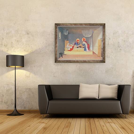 Tablou inramat - Fra Angelico - Altarpiece, 60 x 80 cm - 2- Roveli