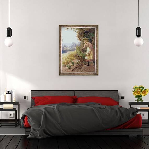 Tablou inramat - Helena J. Maguire - Un colt linistit, 60 x 80 cm - 3- Roveli