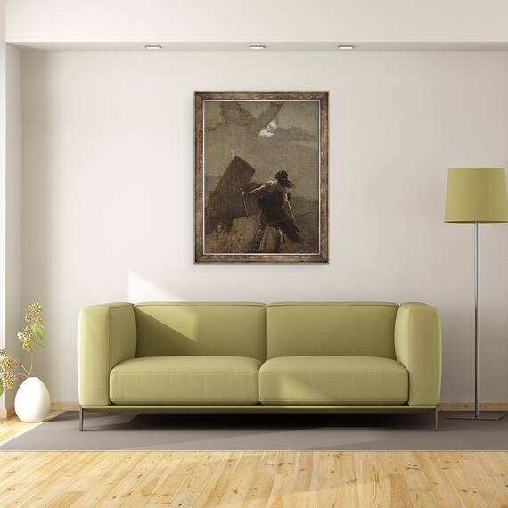Tablou inramat - Henri Martin - Fantoma Libertatii, 60 x 80 cm - 2- Roveli