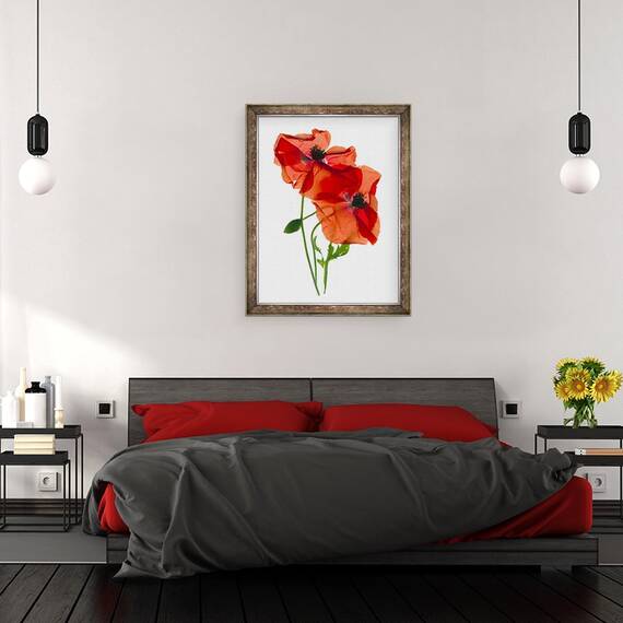 Tablou inramat - Julia McLemore - Macul lui Margie Duo,2012, 60 x 80 cm - 3- Roveli