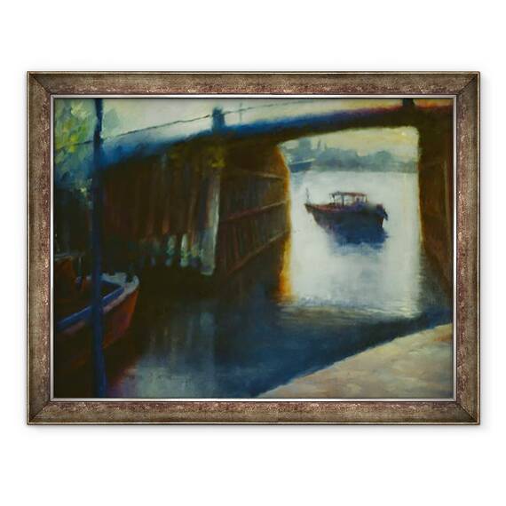 Tablou inramat - Lee Campbell - Adapost, 60 x 80 cm - - Roveli