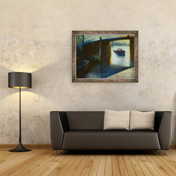 Tablou inramat - Lee Campbell - Adapost, 60 x 80 cm - 2- Roveli