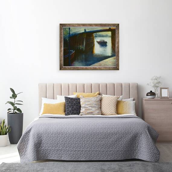 Tablou inramat - Lee Campbell - Adapost, 60 x 80 cm - 3- Roveli
