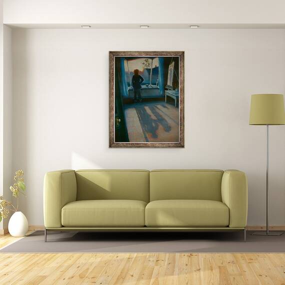 Tablou inramat - Lee Campbell - Niciodata Singur 2002, 60 x 80 cm - 2- Roveli