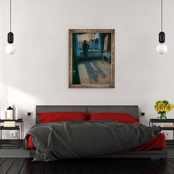 Tablou inramat - Lee Campbell - Niciodata Singur 2002, 60 x 80 cm - 3- Roveli