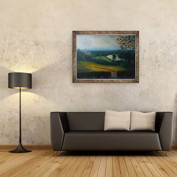 Tablou inramat - Lee Campbell - Petersham Hotel, 60 x 80 cm - 2- Roveli