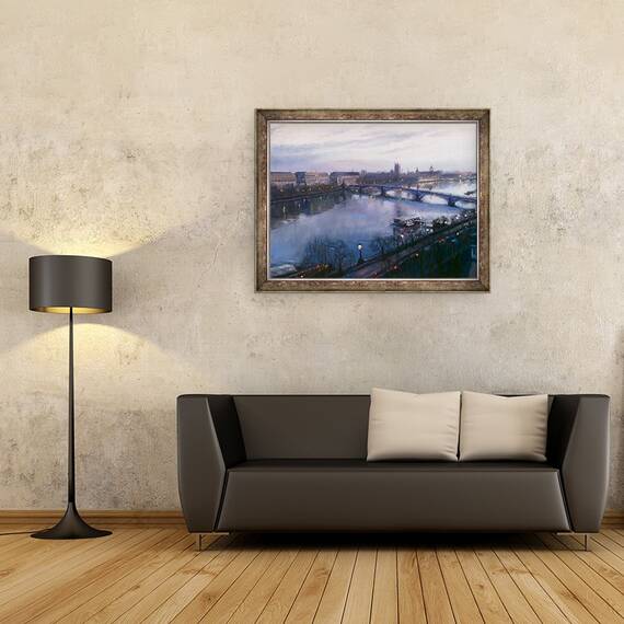 Tablou inramat - Lee Campbell - Tamisa Dawn 2013, 60 x 80 cm - 2- Roveli