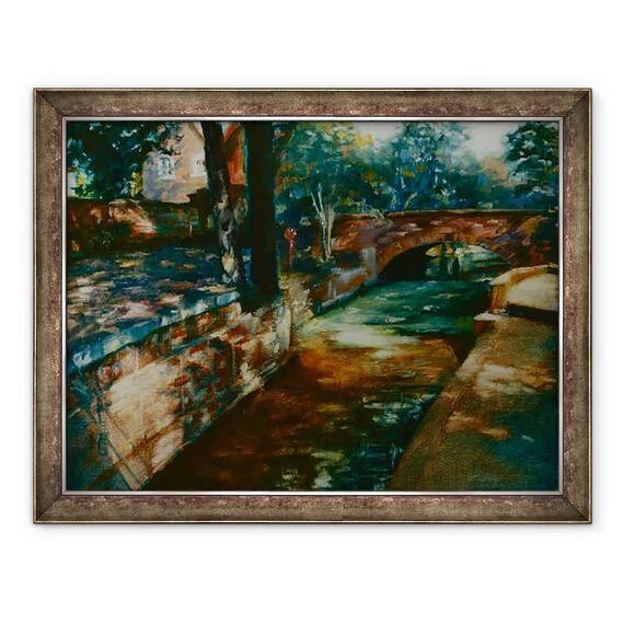Tablou inramat - Lee Campbell - Umbre vara 2001, 60 x 80 cm - - Roveli