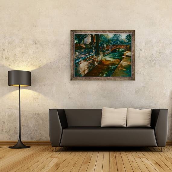 Tablou inramat - Lee Campbell - Umbre vara 2001, 60 x 80 cm - 2- Roveli