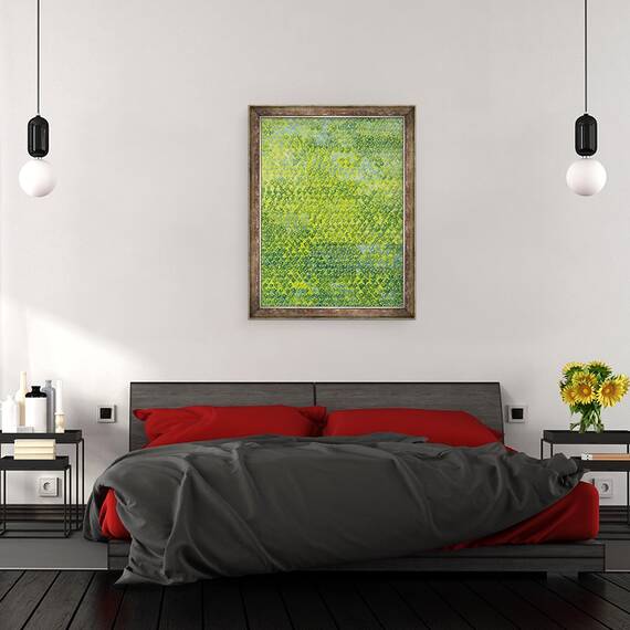 Tablou inramat - Leigh Glover - Narcisele, 2012, 60 x 80 cm - 3- Roveli