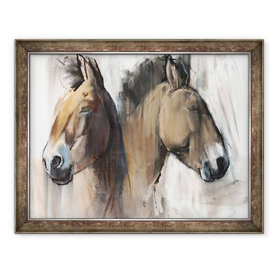 Tablou inramat - Mark Adlington - Studiu principal Przewalski 2012, 60 x 80 cm - - Roveli