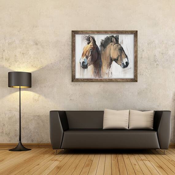Tablou inramat - Mark Adlington - Studiu principal Przewalski 2012, 60 x 80 cm - 2- Roveli